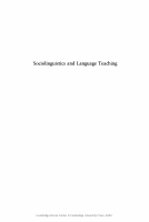 Sociolinguistics and Language Teaching.pdf